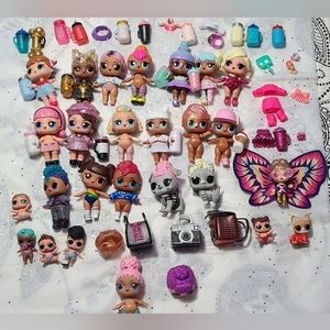 Lot of L.O.L Surprise! Dolls